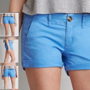 AMERICAN EAGLE WOMENS SHORTIE SHORTS - SIZE 4